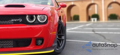 2019 Dodge Challenger Srt Hellcat Redeye z USA, uszkodzony, nr VIN 2C3CDZL91KH615885